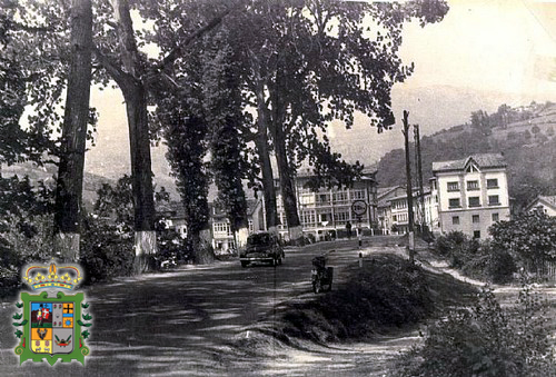 Vista de la entrada de Arriondas, foto cedida por Carmen Rozada